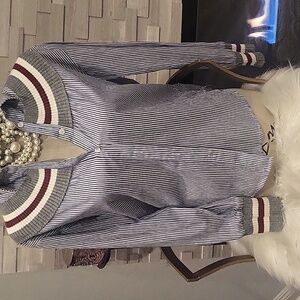 #17 Striped button up shirt